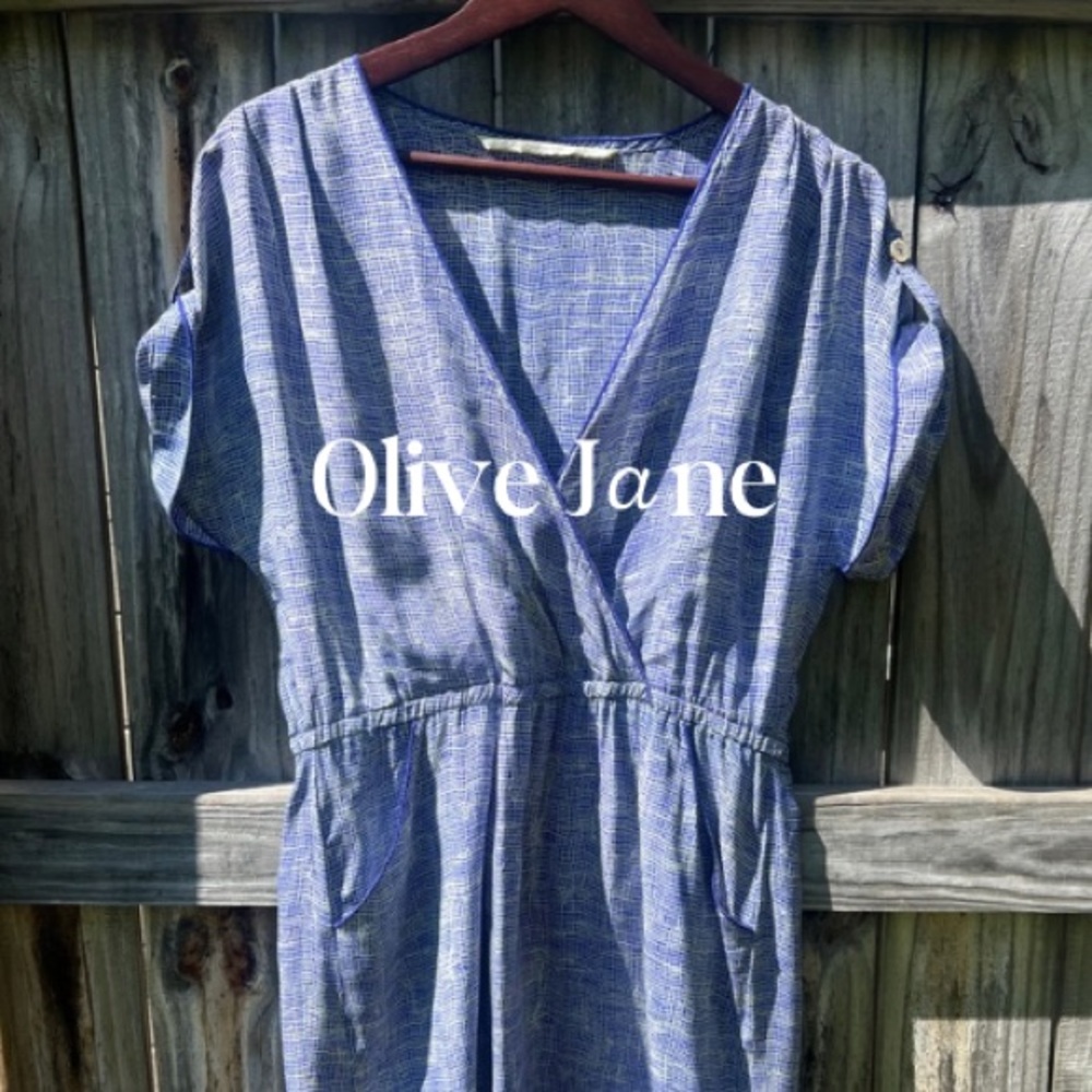 Twelfth Street by Cynthia Vincent mock wrap mini dress.